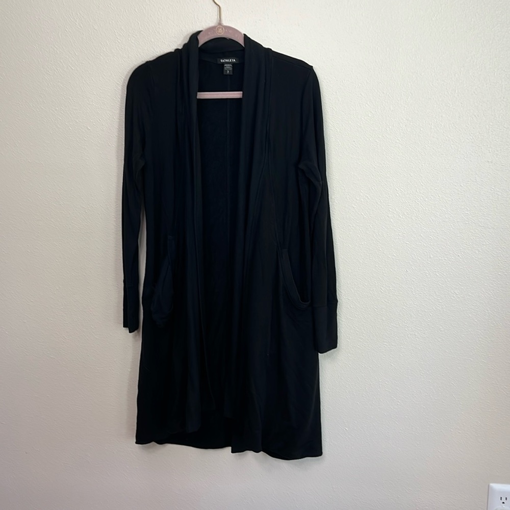Athleta Black Women’s Long Cardigan
